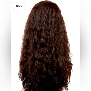 Long curly-hair wig for Halloween costume, bought for Moana costume